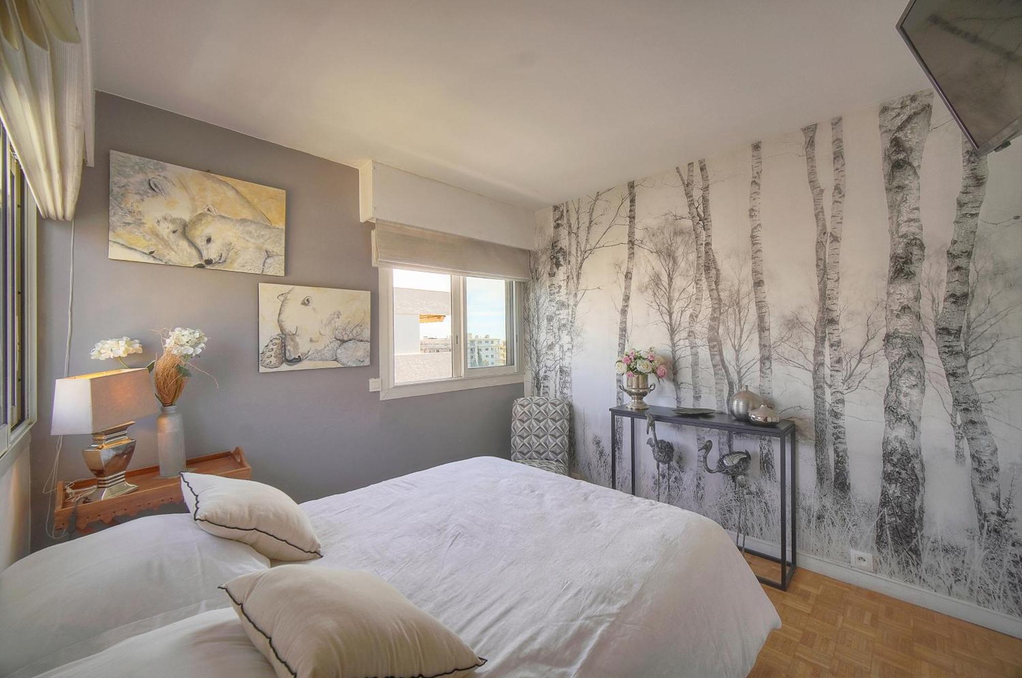 Frgk "Etoile Du Sud Terrasse Vue Mer Palm Beach" Cannes Exterior foto