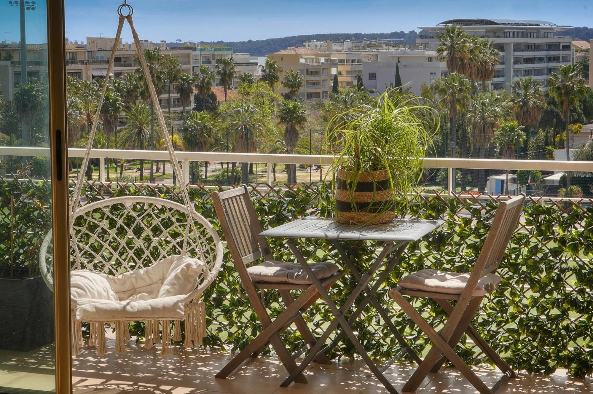 Frgk "Etoile Du Sud Terrasse Vue Mer Palm Beach" Cannes Exterior foto